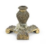 CANDLESTICK IN BRONZE RENAISSANCE PERIOD