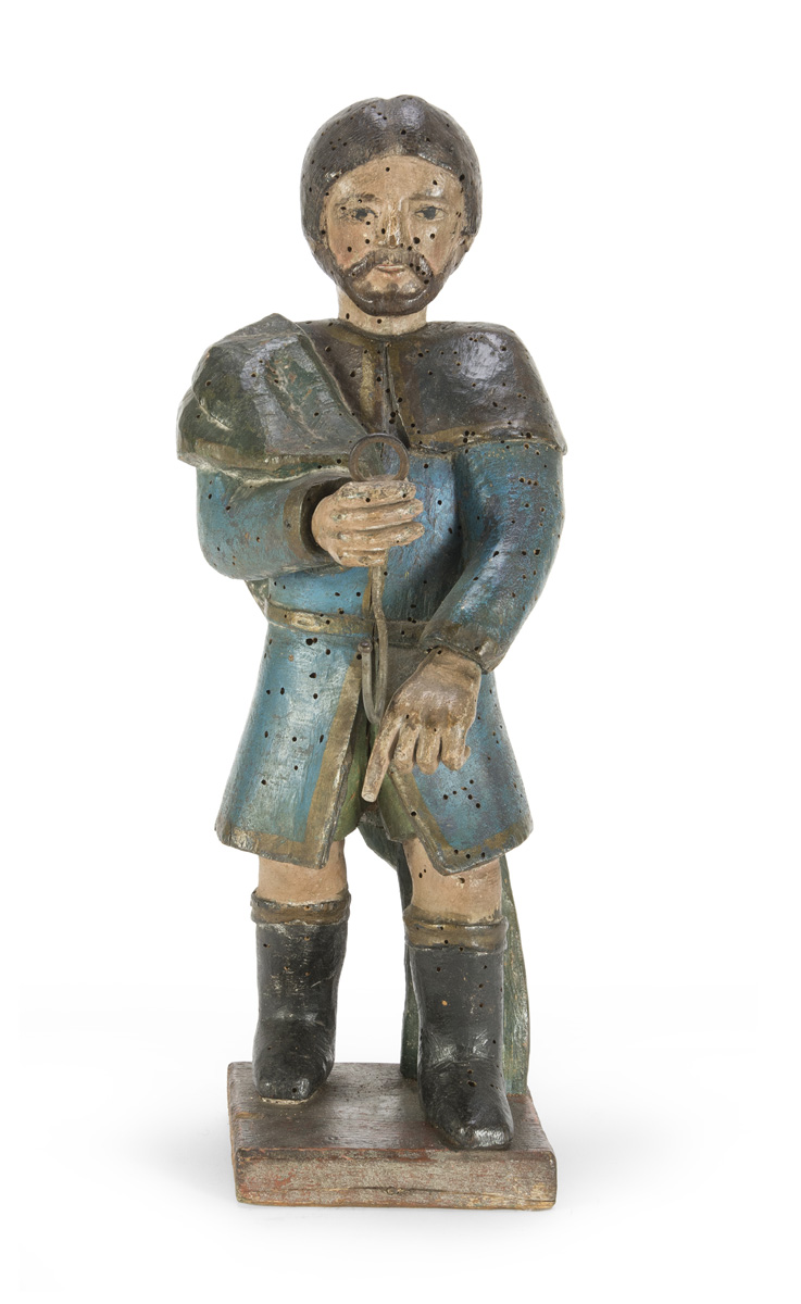 POLYCHROME WOODEN SCULPTURE NORTHERN ITALY 17TH CENTURY