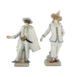 TWO PORCELAIN SCULPTURES MEISSEN EARLY 20TH CENTURY