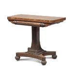 CARD TABLE IN PALISANDER 19TH CENTURY