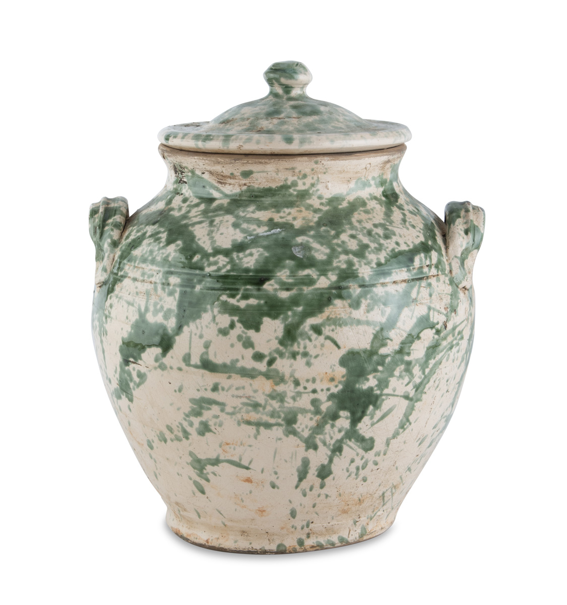 EARTHENWARE YEAST POT APULIA 19TH CENTURY