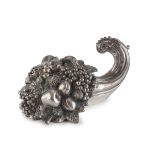 SILVER-PLATED CORNUCOPIA FLORENCE 20TH CENTURY