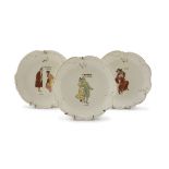 THREE CERAMIC DISHES RICHARD GINORI EARLY 20TH CENTURY