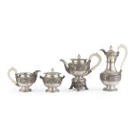 COFFEE SET IN SILVER PUNCH ALEXANDRIA 1944/1968