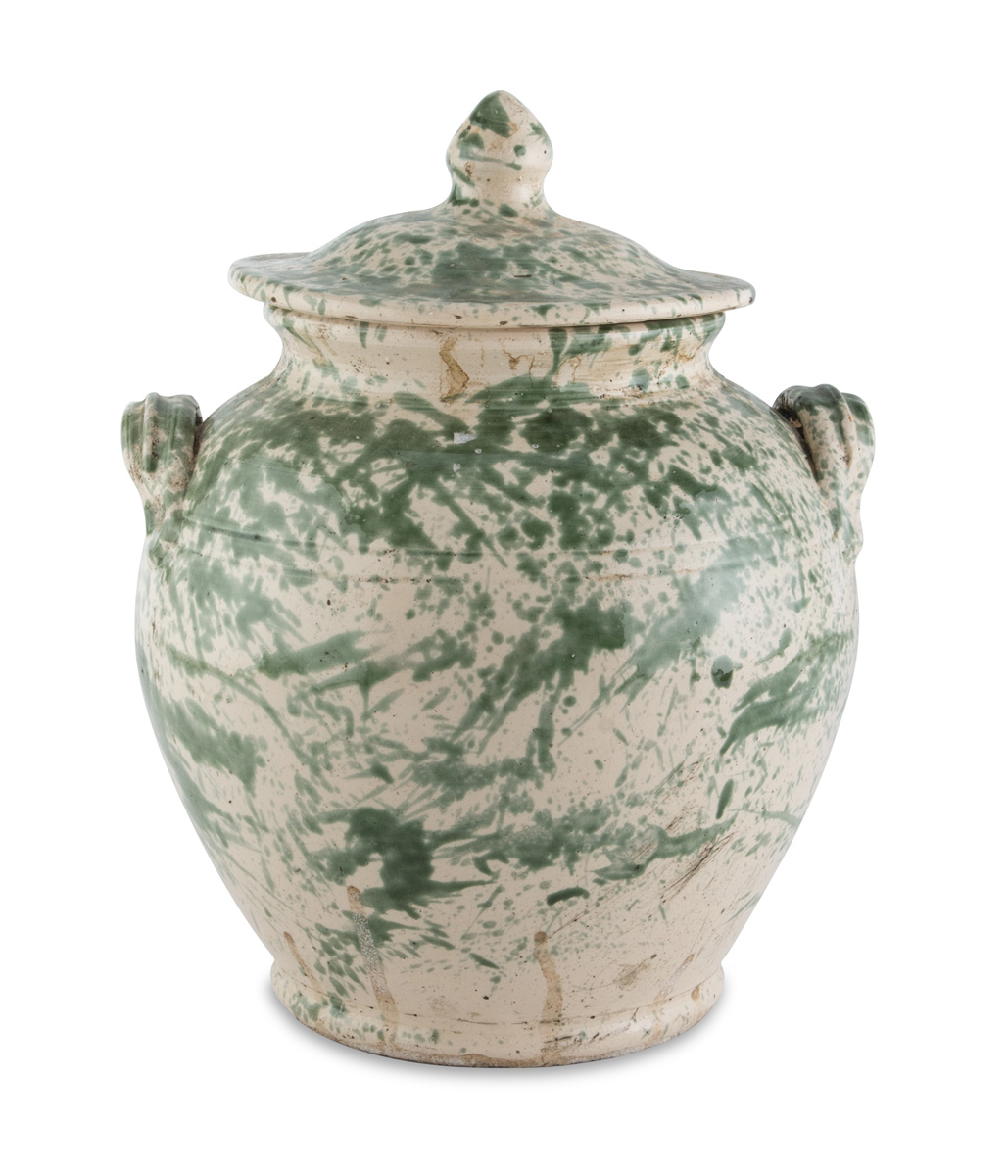 EARTHENWARE YEAST POT APULIA 19TH CENTURY