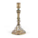 CANDLESTICK IN GILDED METAL 19TH CENTURY