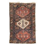 ANTIQUE MALAYER CARPET LATE 19TH CENTURY