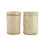 A PAIR OF FOOD JARS APULIA 19TH CENTURY