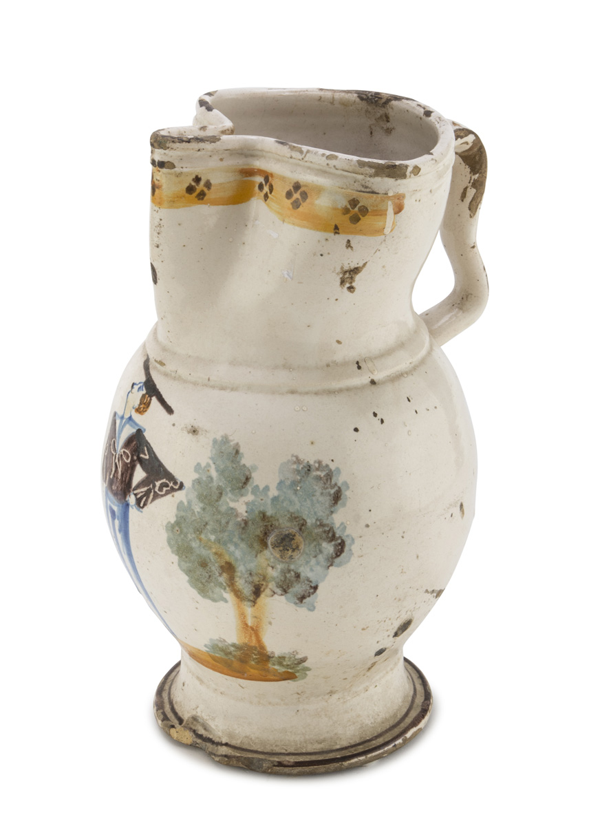 BIG JUG IN EARTHENWARE APULIA 19TH CENTURY