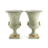 A PAIR OF PORCELAIN VASES 20TH CENTURY