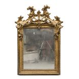 BEAUTIFUL GILTWOOD MIRROR ROME BAROCCHETTO PERIOD