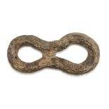 LOBSTERCLASP IN IRON PROBABLY MEDIEVAL PERIOD