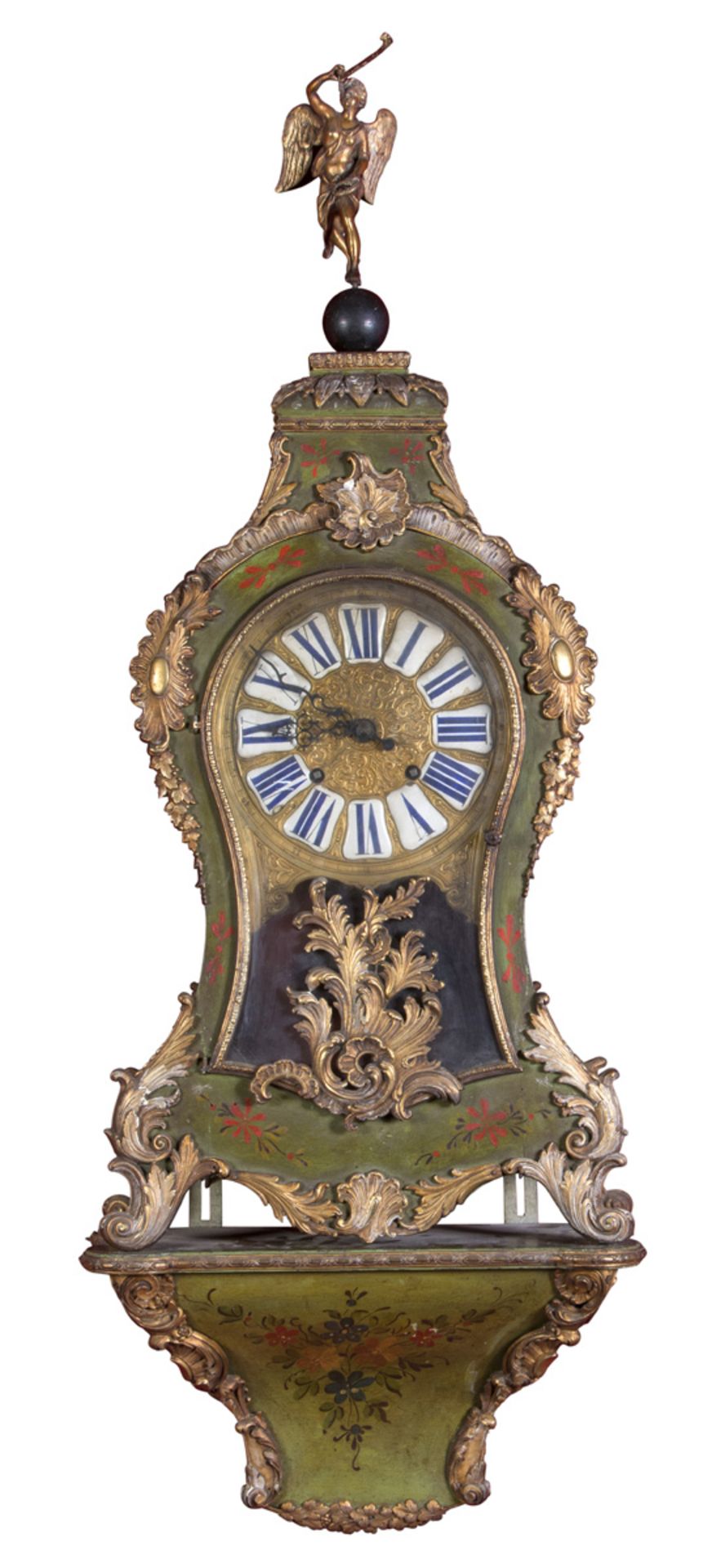 IMPORTANT CARTEL CLOCK FRANCE JOSUÈ ROBERT ET FILS 18TH CENTURY