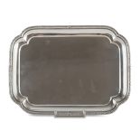 SMALL TRAY IN SILVER PUNCH AUSTRIA POST 1867