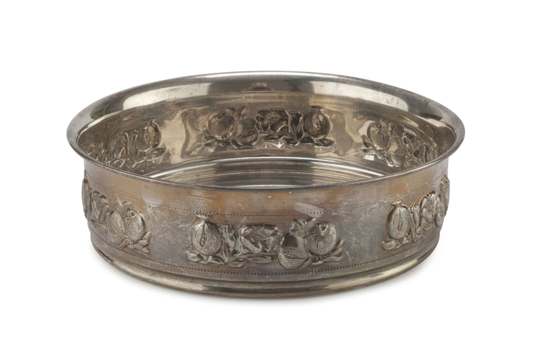 SILVER-PLATED BOWL 20TH CENTURY