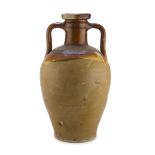 BIG AMPHORA IN EARTHENWARE PROBABLY GROTTAGLIE LATE 19TH CENTURY