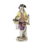 PORCELAIN GROUP MEISSEN LATE 19TH CENTURY