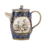 MILK JUG IN PORCELAIN PROBABLY SAXONY SECOND HALF OF THE 18TH CENTURY