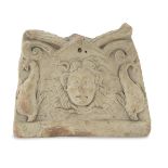 ANTEFIX IN EARTHENWARE 1ST CENTURY B.C.