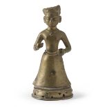 SMALL BRONZE SCULPTURE FAR EAST EARLY 20TH CENTURY