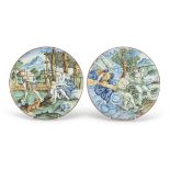 A PAIR OF DISHES BY CARLO ANTONIO GRUE