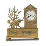 NICE TABLE CLOCK IN ORMOLU EARLY 19TH CENTURY