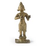 SMALL BRONZE SCULPTURE INDIA EARLY 20TH CENTURY