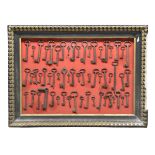 COLLECTION OF FIFTY-NINE IRON KEYS 17TH - 18TH CENTURY