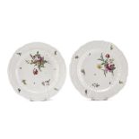 PAIR OF PORCELAIN DISHES DOCCIA GINORI EARLY 20TH CENTURY