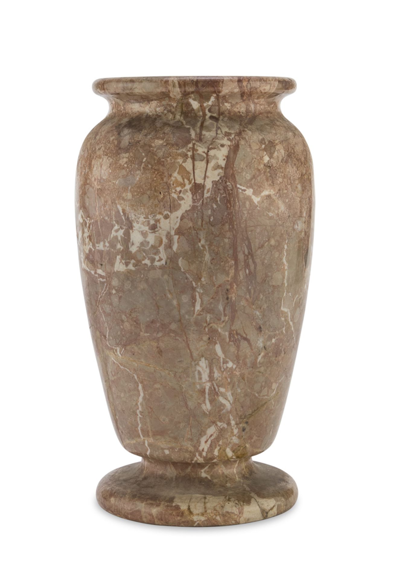 VASE IN PORTASANTA MARBLE - 20TH CENTURY