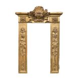 SHRINE FRAME IN GILTWOOD - ELEMENTS OF THE 17TH CENTURY