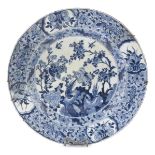 BIG PORCELAIN DISH - DELFT 18TH CENTURY