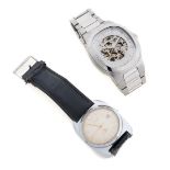 TWO WRIST WATCHES BRAND GIRARD PEREGAUX AND MORELLATO