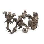 IRON WALL CANDLE HOLDER - 17TH CENTURY