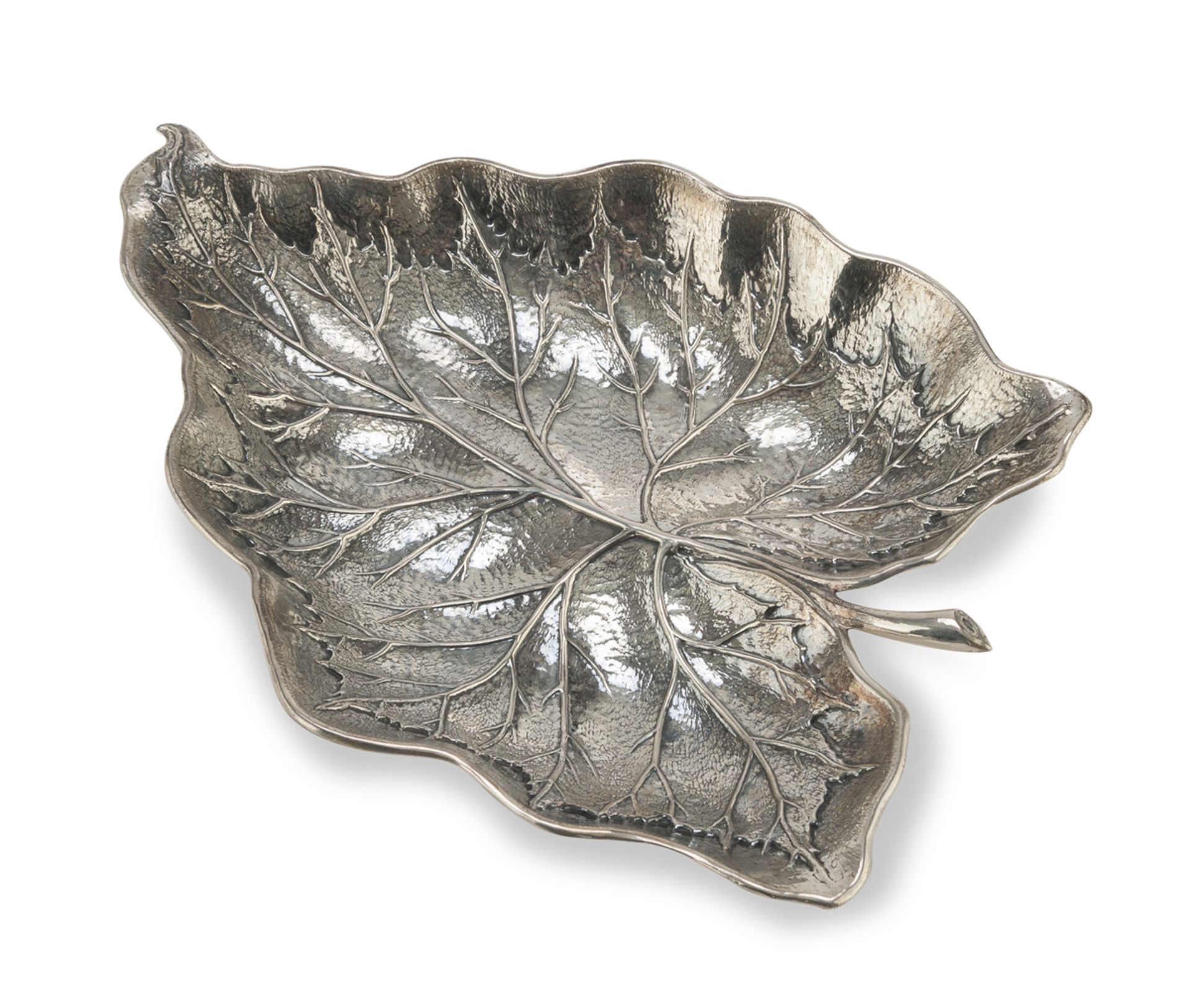 BUCCELLATI LEAF IN SILVER - PUNCH BOLOGNA POST 1968