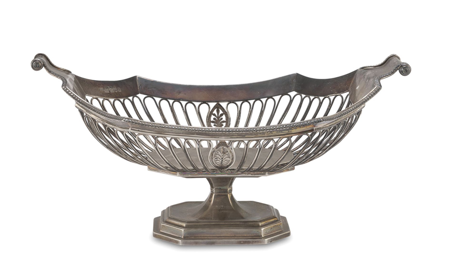 SILVER BASKET - PUNCH LONDON 1904