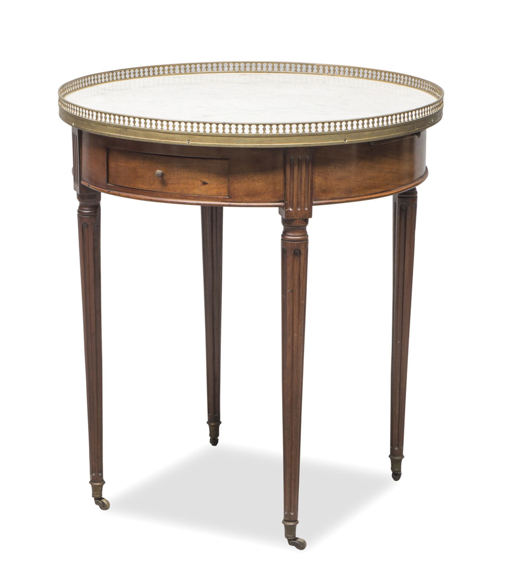 ROUND TABLE IN MAHOGANY - FRANCE LATE LUIGI XVI PERIOD