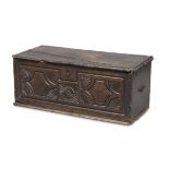 BIG WALNUT CHEST - PROBABLY SAVOIA 17TH CENTURY