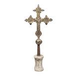 PROCESSIONAL CROSS IN ORMOLU - PROBABLY VENICE EARLY 16TH CENTURY