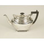 SILVER TEAPOT.