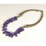 AMETHYST NECKLACE.