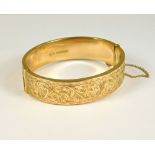 GOLD BANGLE.