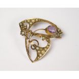 GOLD BROOCH.