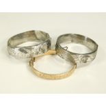 SILVER BANGLES ETC.