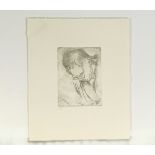 BERNARD LEACH ETCHING.