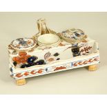 IMARI INKSTAND.