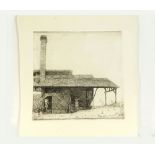 BERNARD LEACH ETCHING.