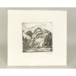 BERNARD LEACH ETCHING.