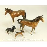 BESWICK HORSES.