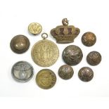 WWI ROMFORD COMMEMORATIVE MEDAL ETC.